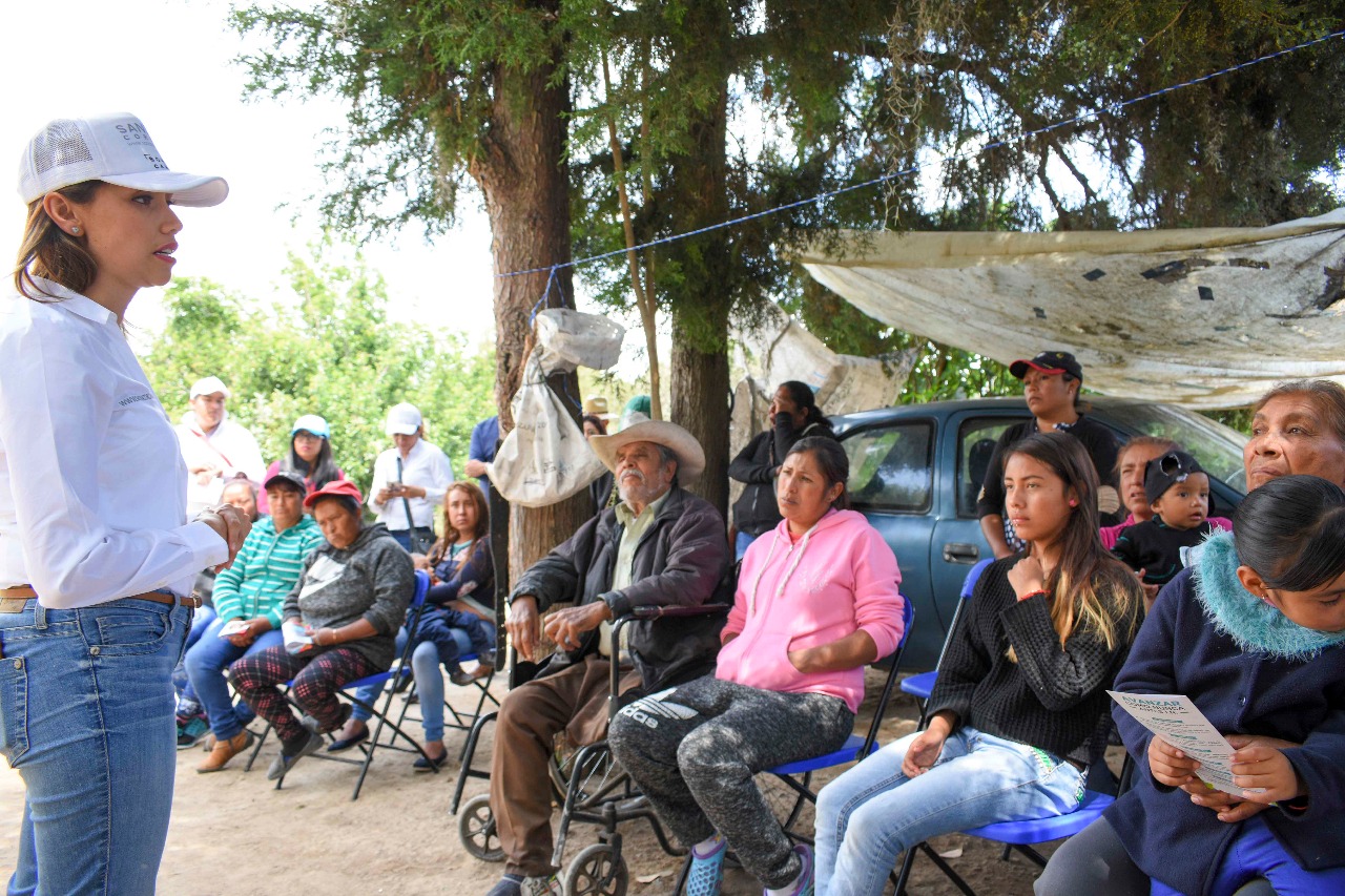 Es prioritario que los programas sociales lleguen a gente: Sandra Corona